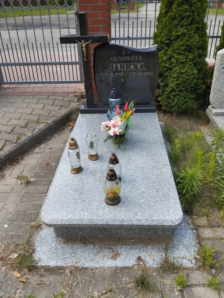 Genowefa JANICKA 1949 Dolice - Grobonet - Wyszukiwarka osób pochowanych