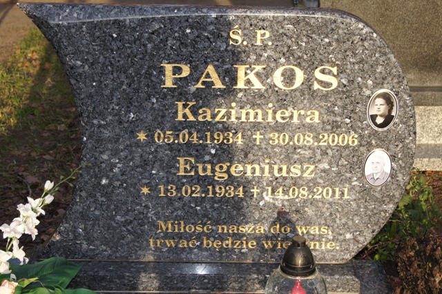 Kazimiera PAKOS 1934 Dolice - Grobonet - Wyszukiwarka osób pochowanych