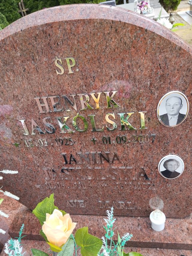 Grób JANINA JASKÓLSKA