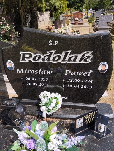 Mirosław PODOLAK 1957 Dolice - Grobonet - Wyszukiwarka osób pochowanych