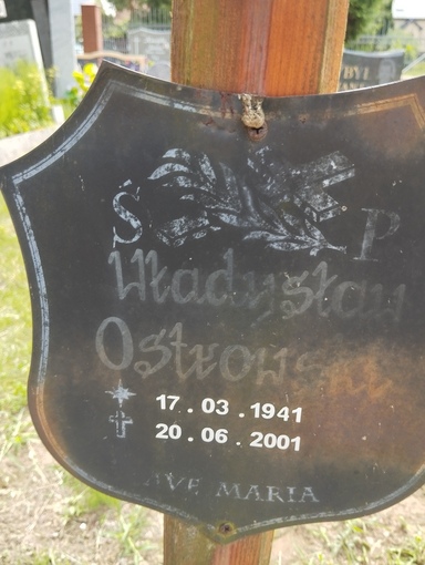 Grób WŁADYSŁAW OSTROWSKI