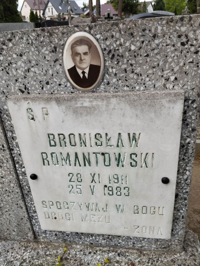Bronisław ROMANTOWSKI 1911 Dolice - Grobonet - Wyszukiwarka osób pochowanych