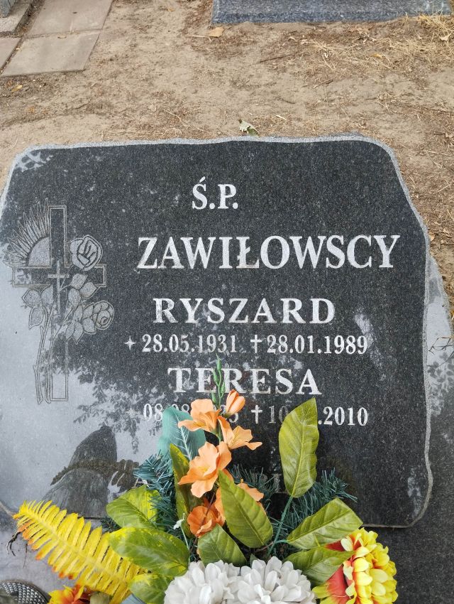 Ryszard ZAWIŁOWSKI 1931 Dolice - Grobonet - Wyszukiwarka osób pochowanych