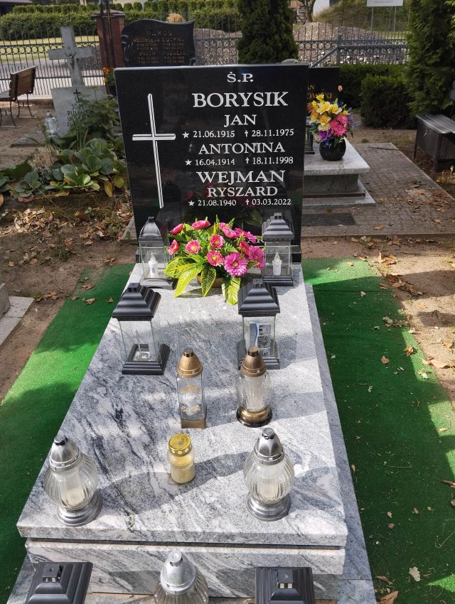 Grób JAN BORYSIK