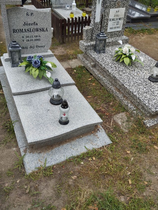 Grób JÓZEF ROMASŁOWSKI