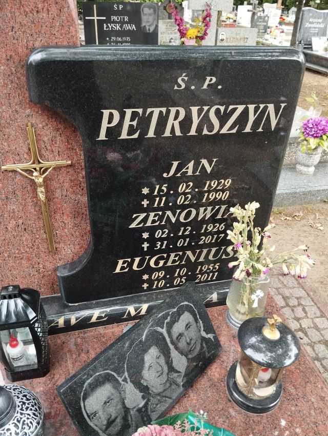 Grób ZENOWIA PETRYSZYN