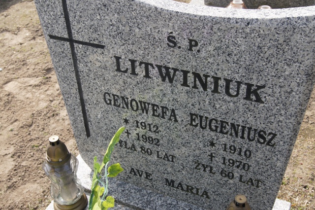 Eugeniusz LITWINIUK 1910 Dolice - Grobonet - Wyszukiwarka osób pochowanych