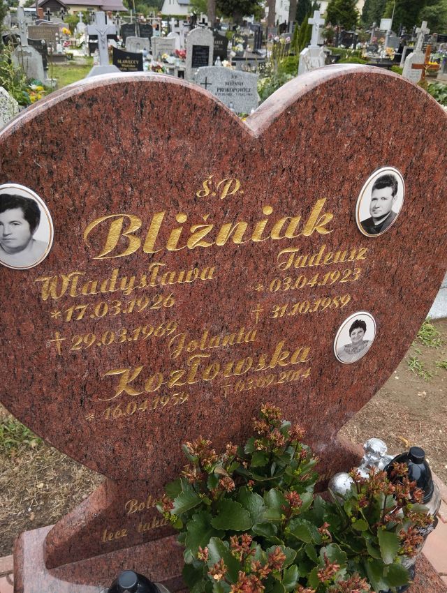 Grób WŁADYSŁAWA BLIŹNIAK 