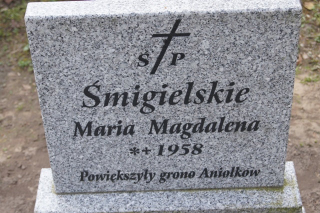 Magdalena ŚMIGIELSKA 1958 Dolice - Grobonet - Wyszukiwarka osób pochowanych