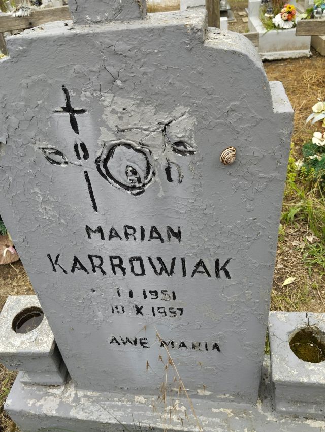 Grób MARIAN KARBOWIAK