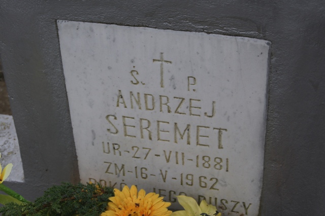 Andrzej SEREMET 1881 Dolice - Grobonet - Wyszukiwarka osób pochowanych