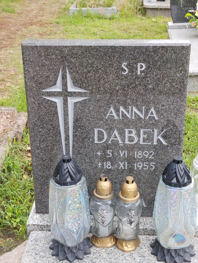Anna DĄBEK 1892 Dolice - Grobonet - Wyszukiwarka osób pochowanych