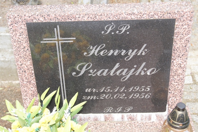 Henryk SZAŁAJKO 1955 Dolice - Grobonet - Wyszukiwarka osób pochowanych