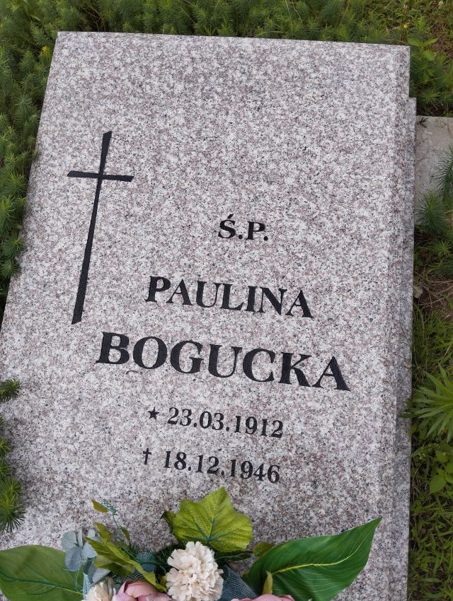 Paulina BOGUCKA 1912 Dolice - Grobonet - Wyszukiwarka osób pochowanych