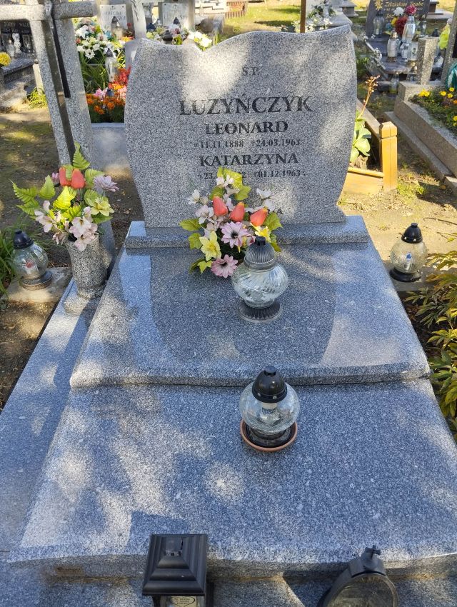 Leonard LUZYŃCZYK 1888 Dolice - Grobonet - Wyszukiwarka osób pochowanych