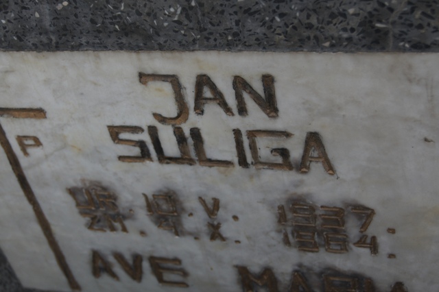 Grób JAN SULIGA