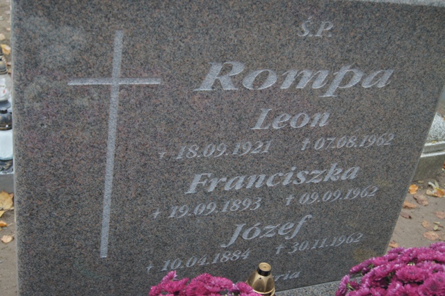 Leon ROMPA 1921 Dolice - Grobonet - Wyszukiwarka osób pochowanych