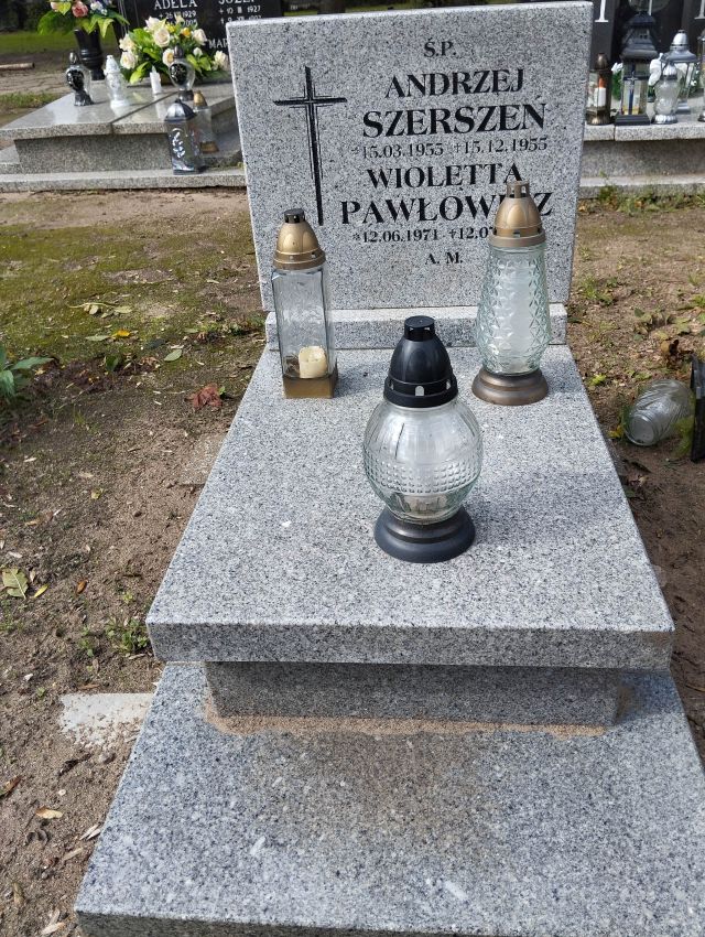 Andrzej SZERSZEŃ 1955 Dolice - Grobonet - Wyszukiwarka osób pochowanych