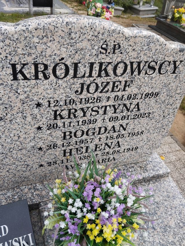 Józef KRÓLIKOWSKI  1926 Dolice - Grobonet - Wyszukiwarka osób pochowanych