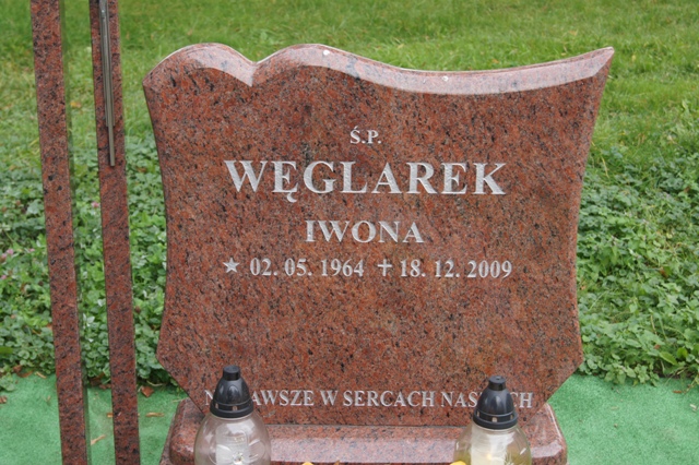 Iwona WĘGLAREK 1964 Dolice - Grobonet - Wyszukiwarka osób pochowanych