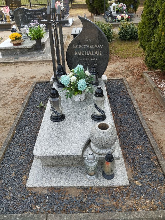 Grób Daniela Pastusiak