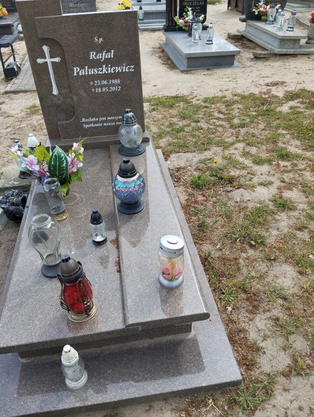 Rafał PALUSZKIEWICZ 1988 Dolice - Grobonet - Wyszukiwarka osób pochowanych
