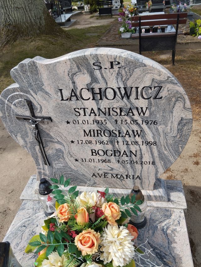Grób BOGDAN LACHOWICZ
