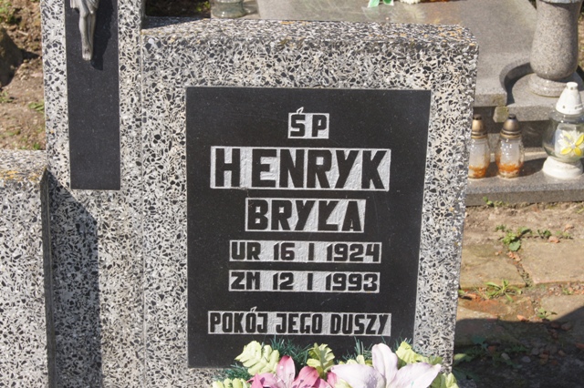 Henryk BRYŁA 1924 Dolice - Grobonet - Wyszukiwarka osób pochowanych